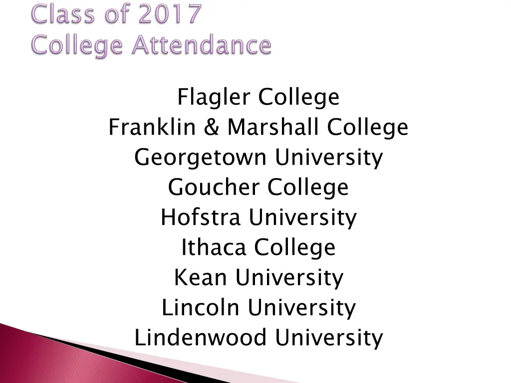 flagler college franklin marshall college