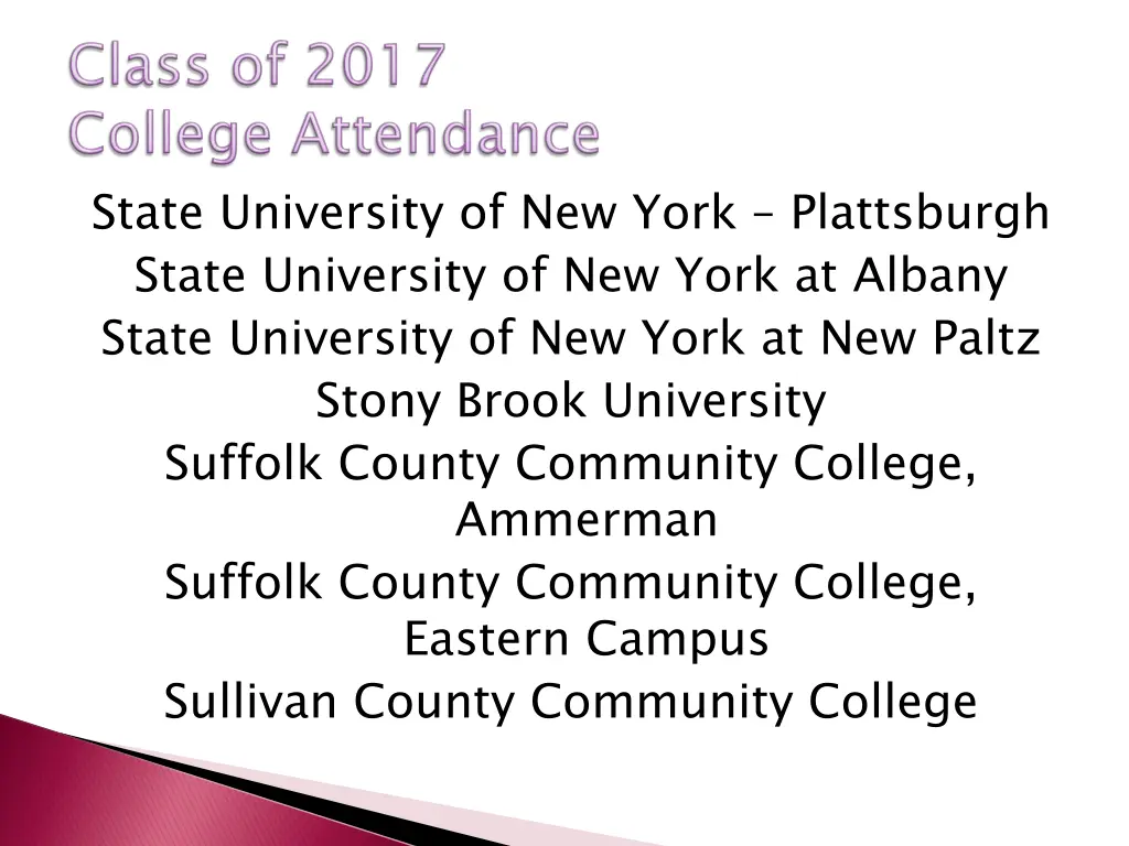 state university of new york plattsburgh state