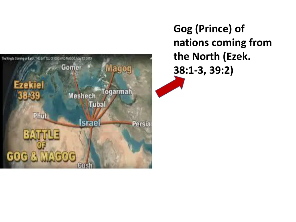 gog prince of nations coming from the north ezek