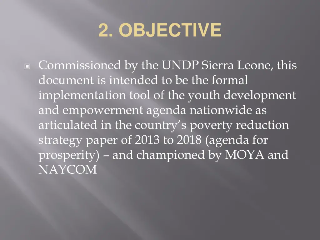2 objective