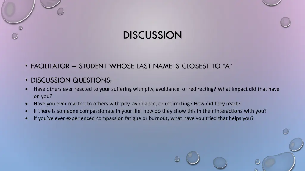 discussion