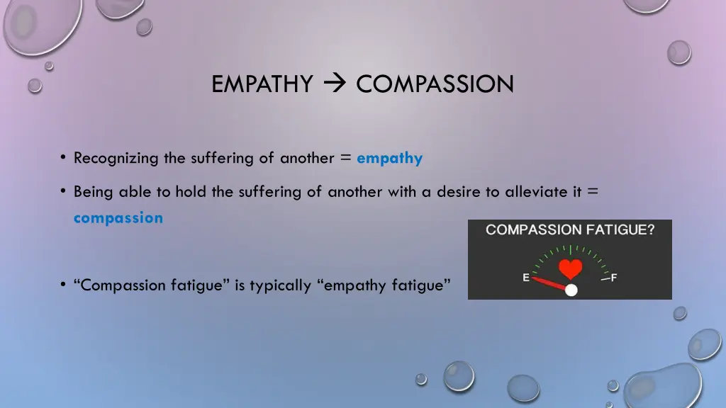 empathy compassion