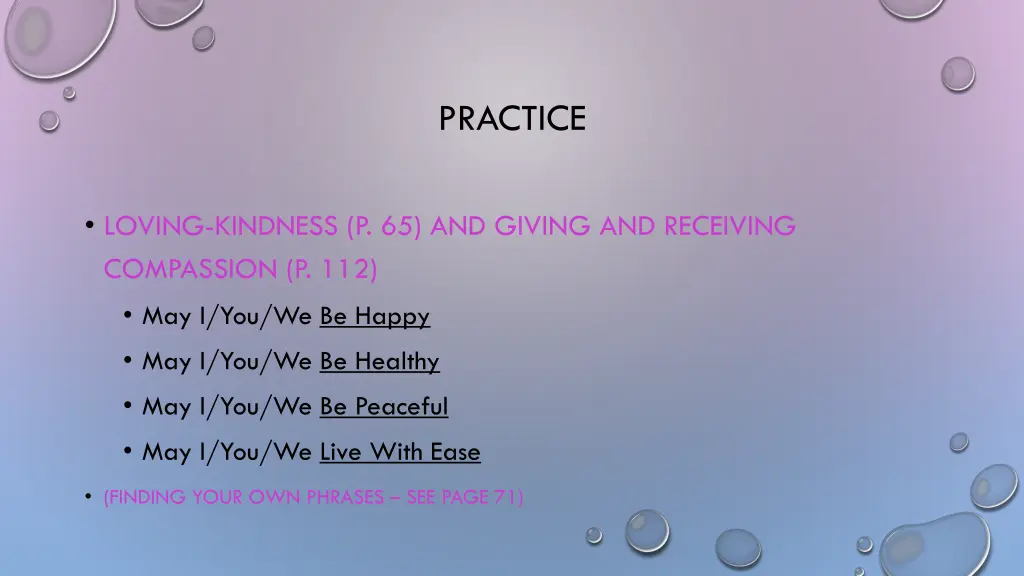 practice