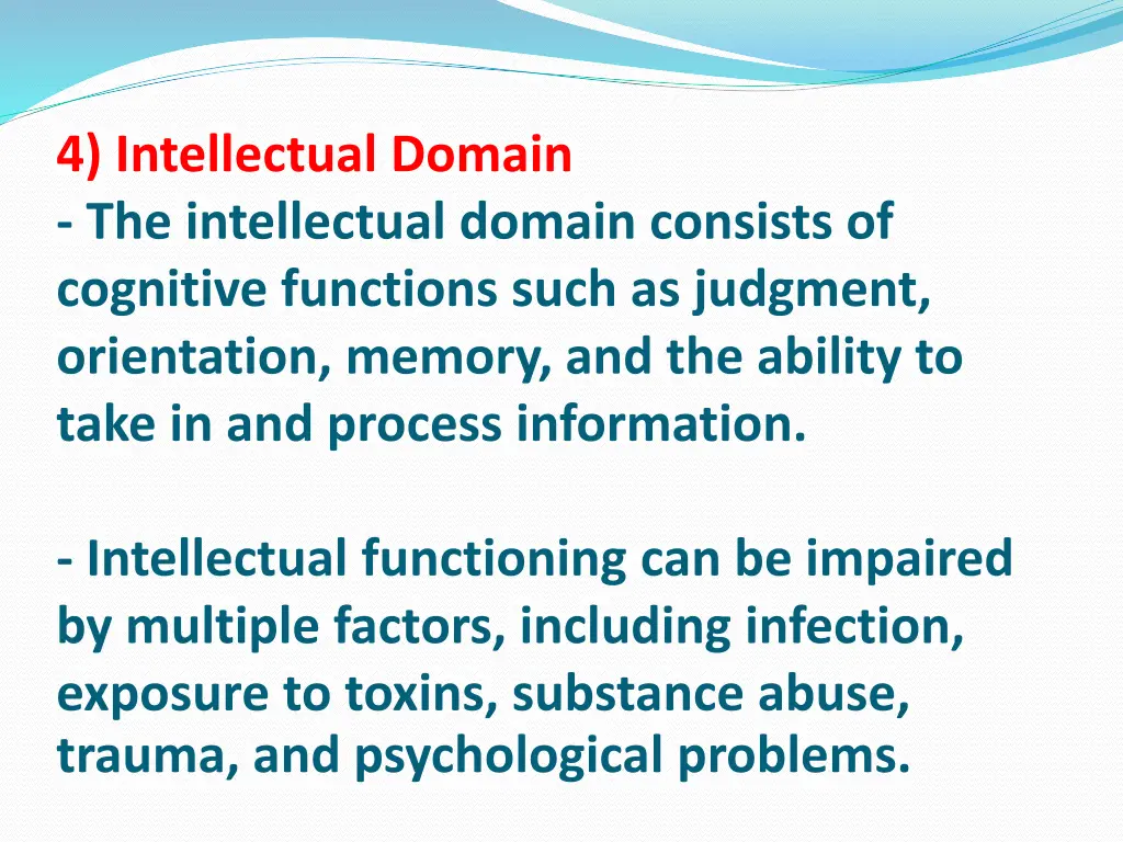 4 intellectual domain the intellectual domain