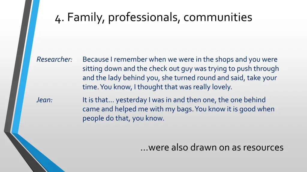 4 family professionals communities