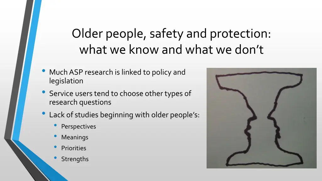older people safety and protection what we know