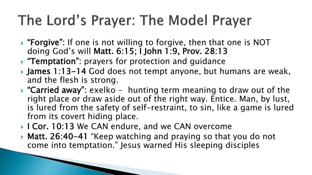 forgive doing god s will matt 6 15 i john