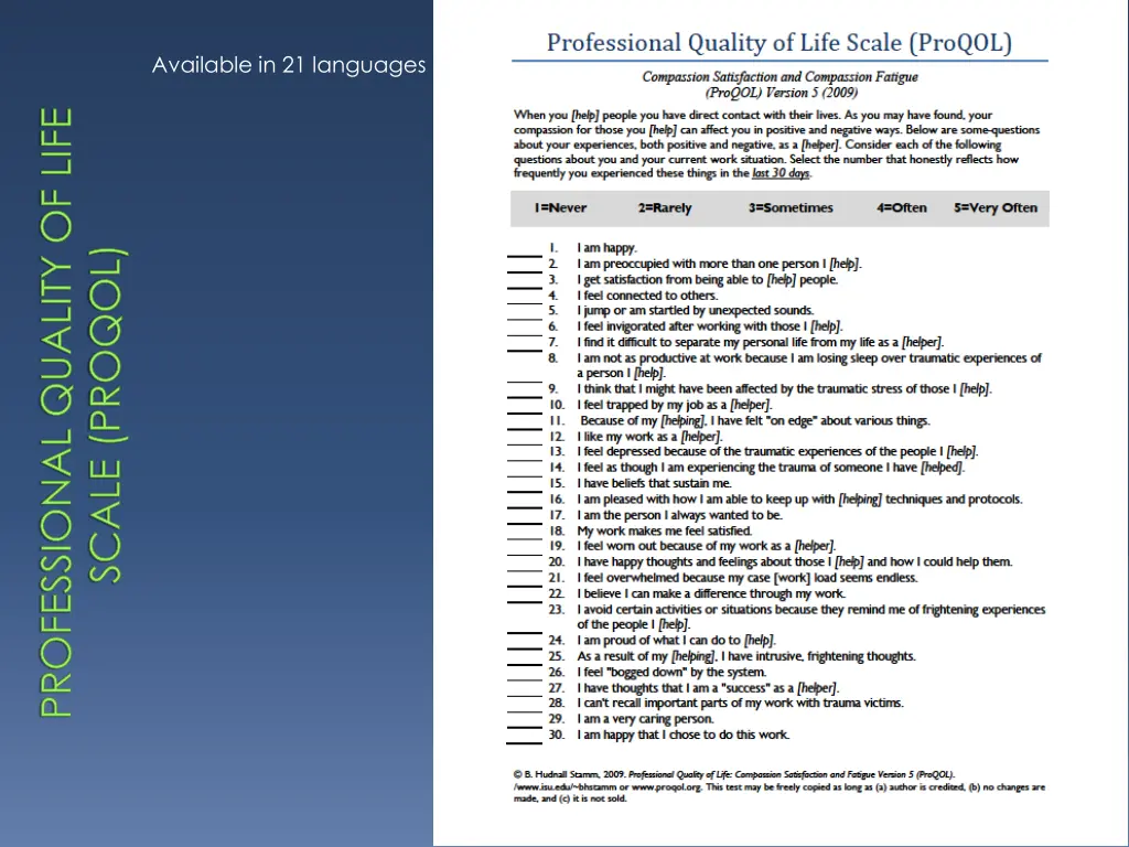 available in 21 languages