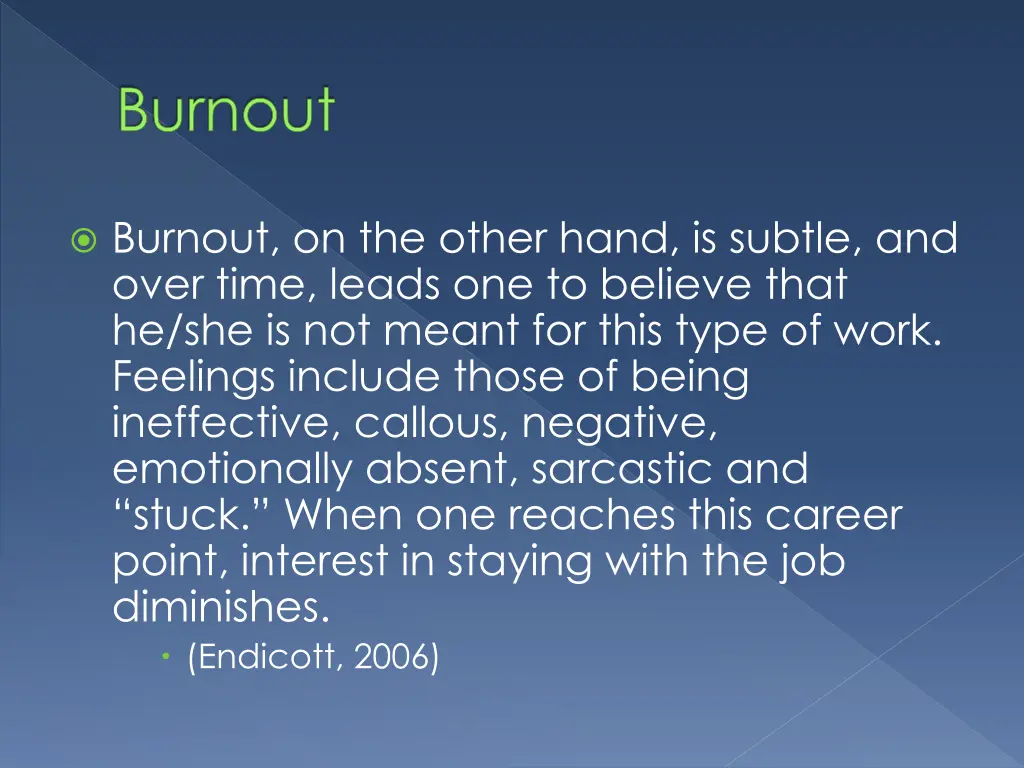 burnout