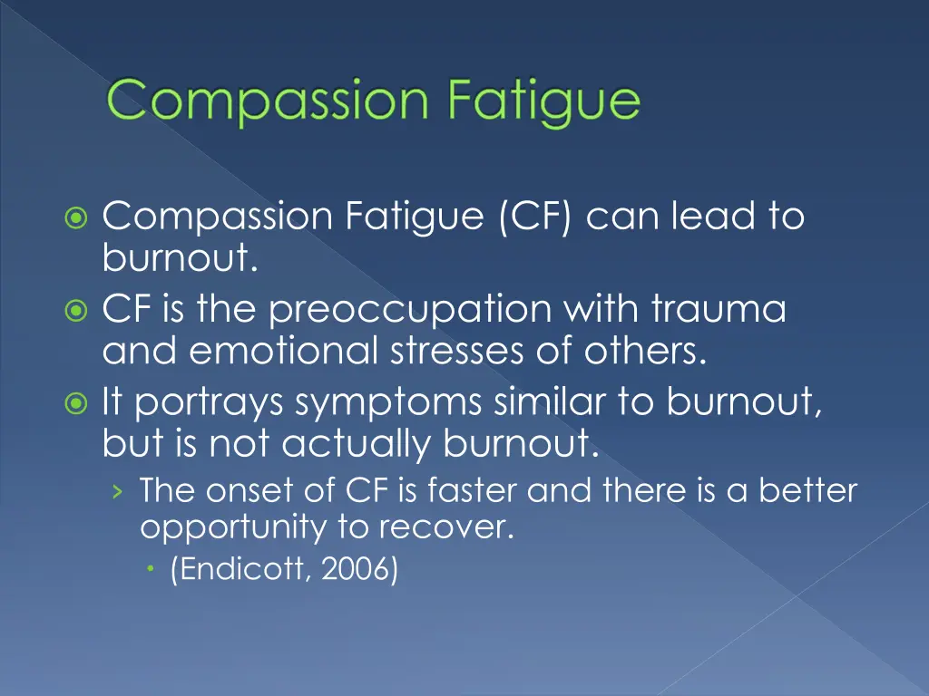 compassion fatigue 1