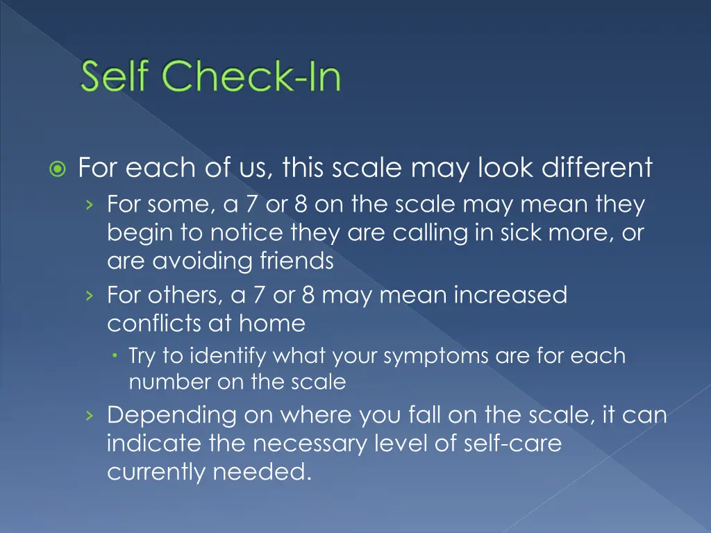 self check in 1