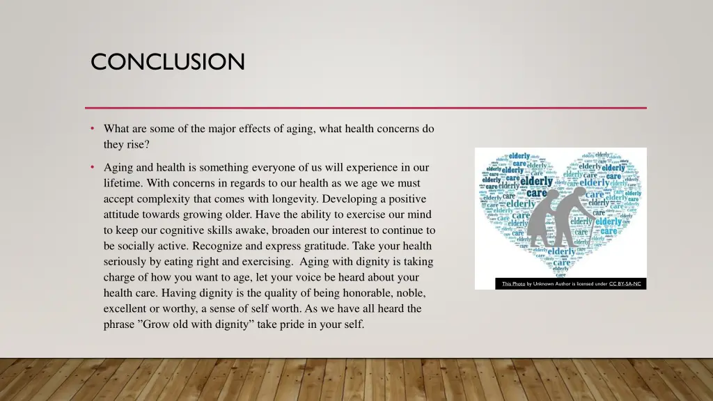 conclusion