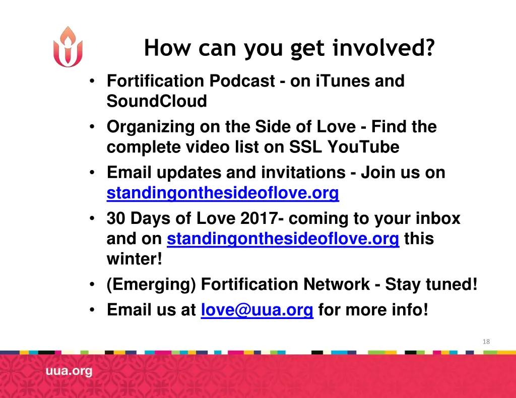 how can you get involved