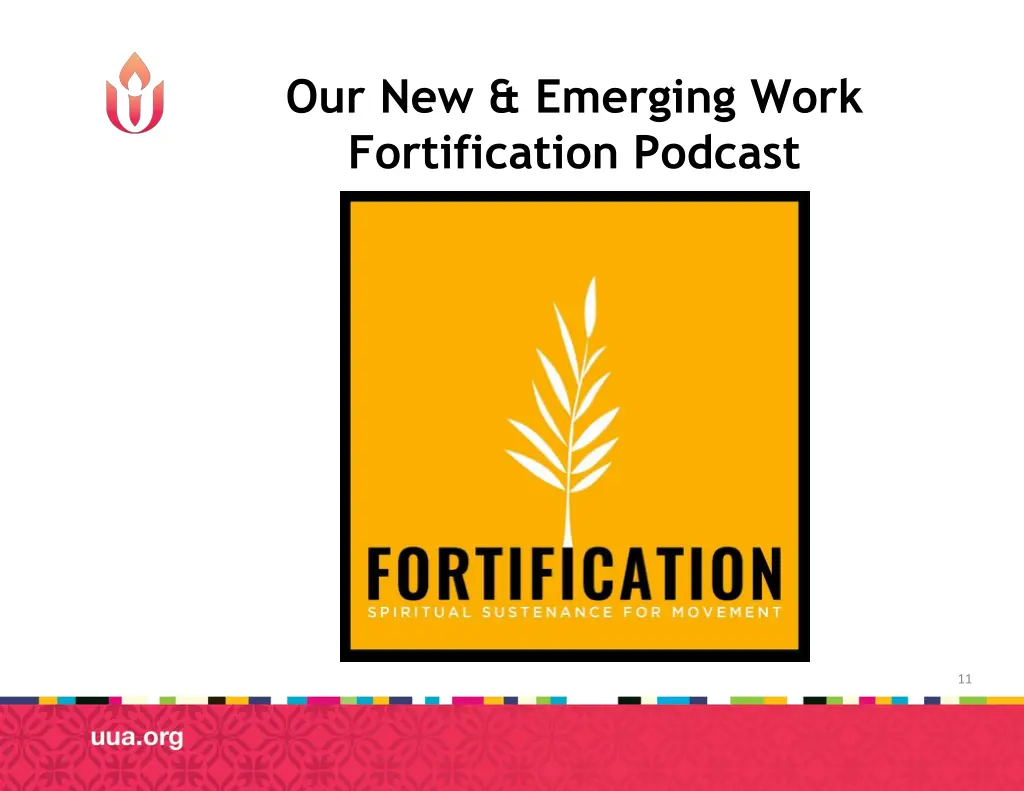 our new emerging work fortification podcast