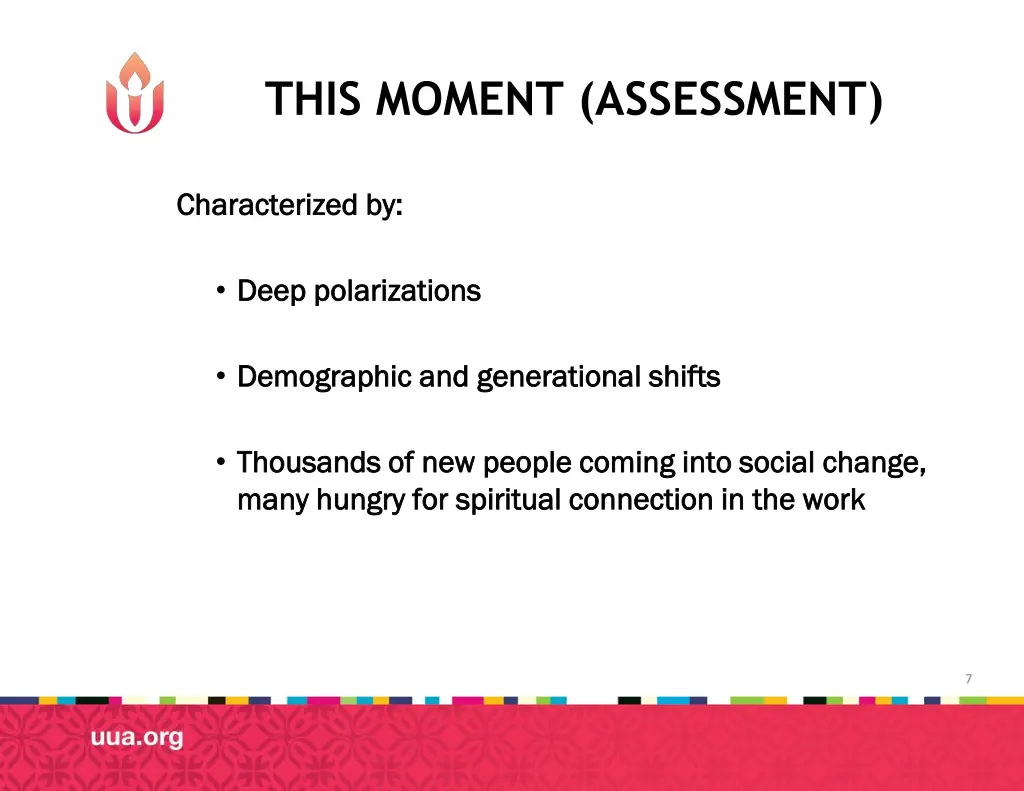 this moment assessment