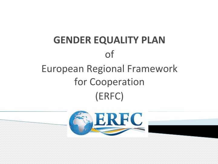 gender equality plan of european regional