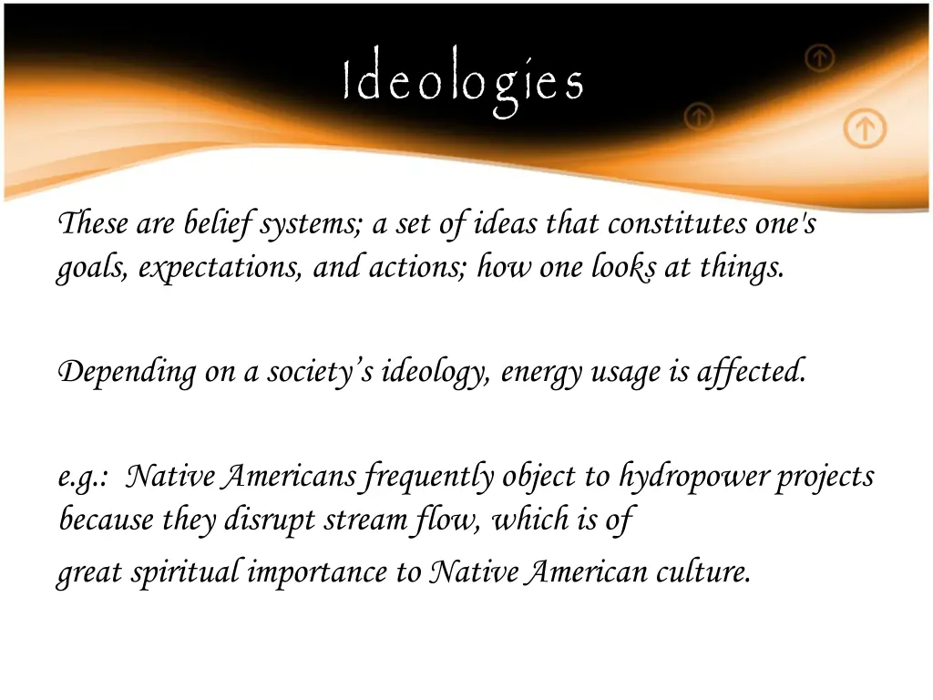 ideologies