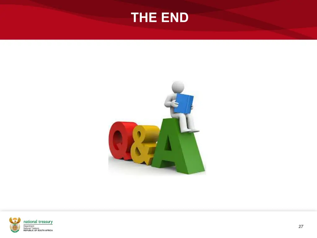 the end