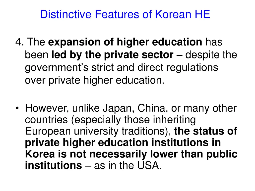 distinctive features of korean he 3