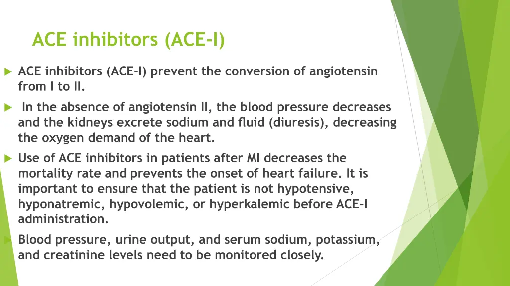 ace inhibitors ace i