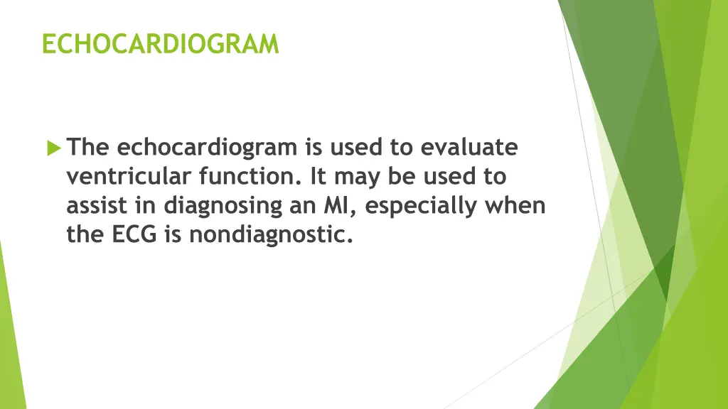 echocardiogram