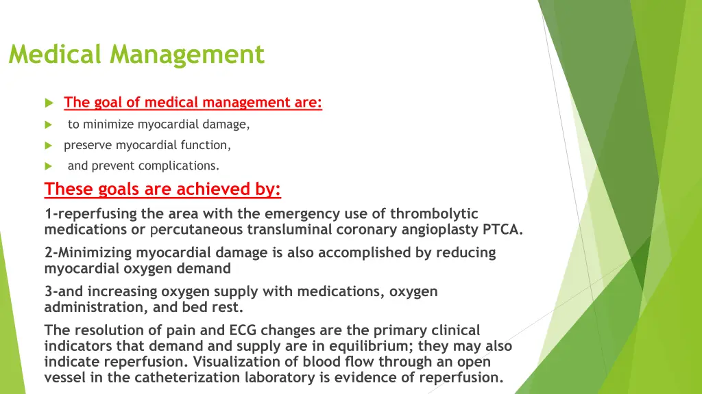 medical management