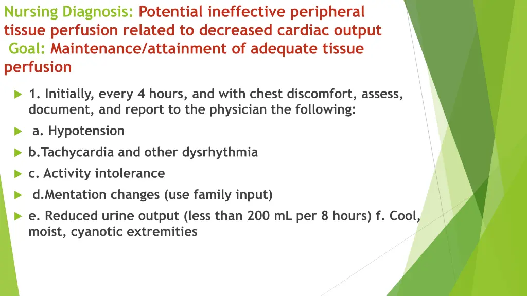 nursing diagnosis potential ineffective 1