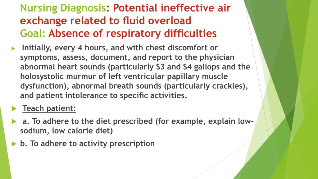 nursing diagnosis potential ineffective