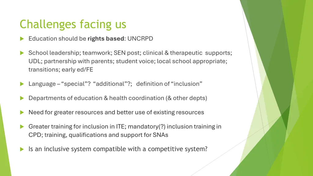challenges facing us