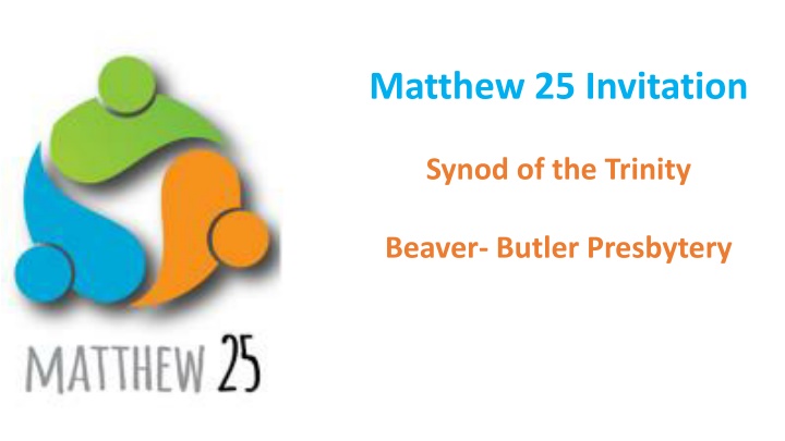matthew 25 invitation