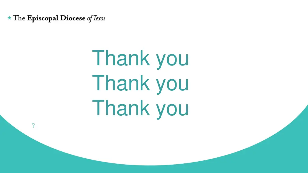 thank you thank you thank you