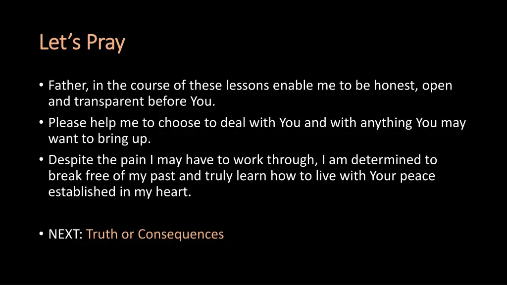 let s pray let s pray