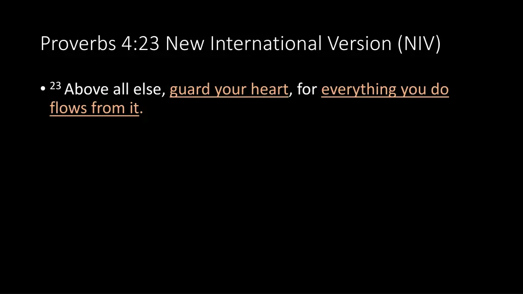 proverbs 4 23 new international version niv