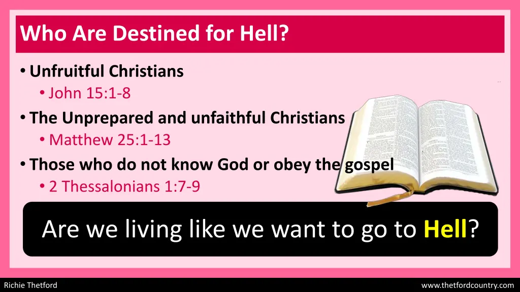 who are destined for hell 1