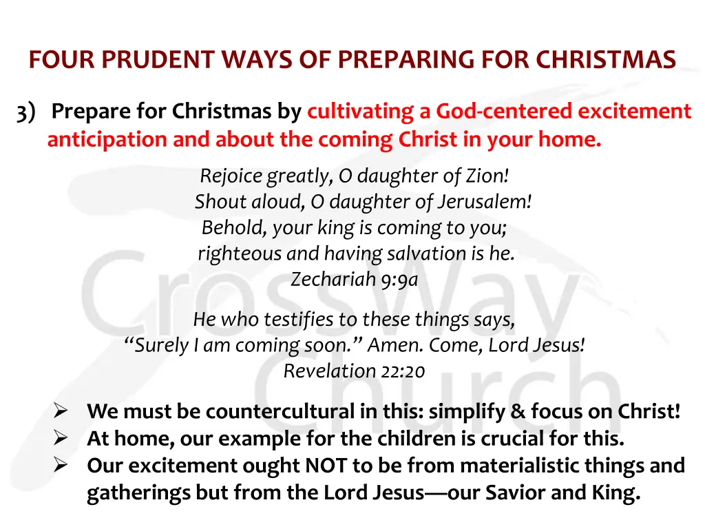 four prudent ways of preparing for christmas 2