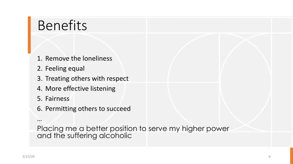 benefits
