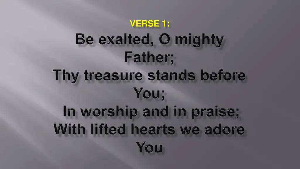 verse 1