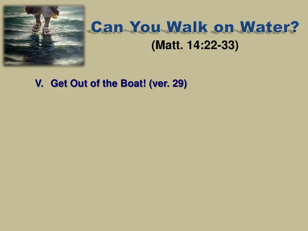 matt 14 22 33 6