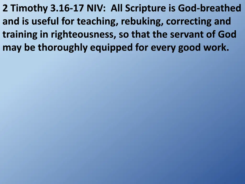 2 timothy 3 16 17 niv all scripture