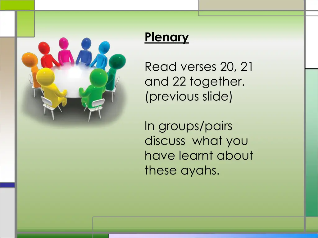 plenary