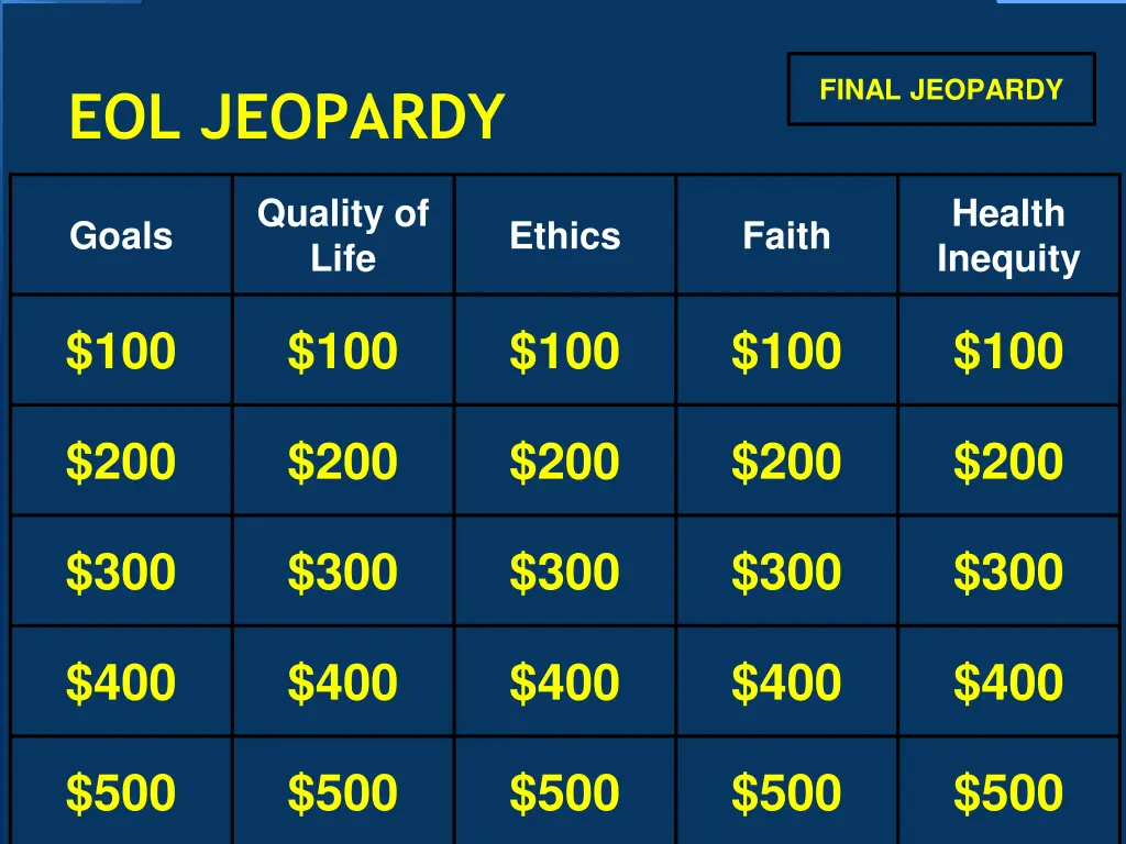 eol jeopardy