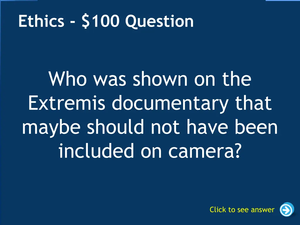 ethics 100 question