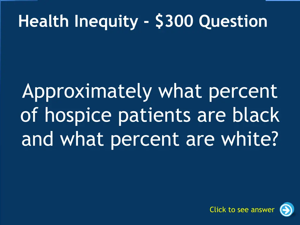 health inequity 300 question