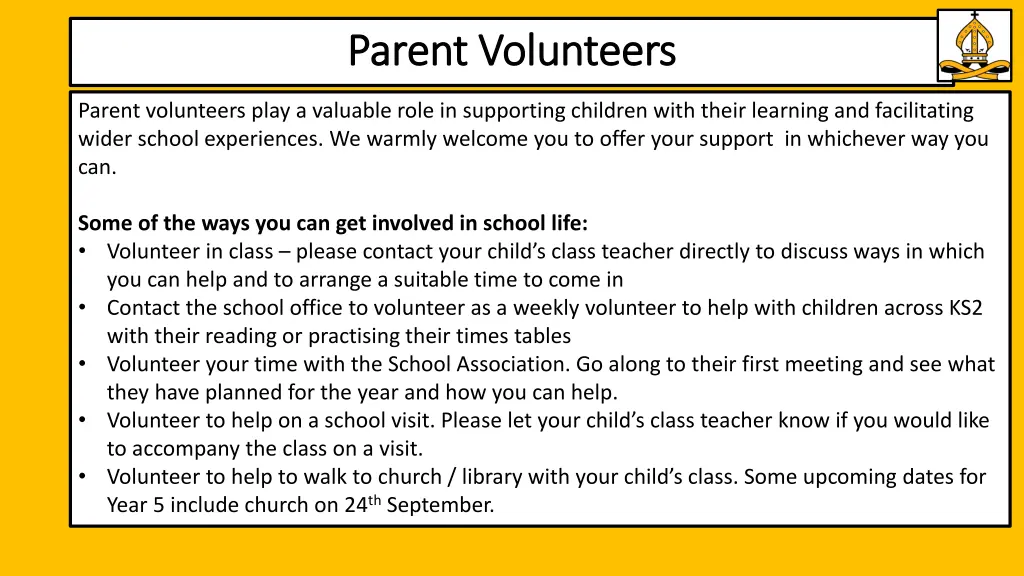 parent volunteers parent volunteers