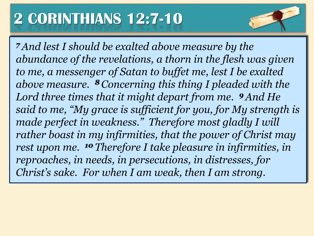2 corinthians 12 7 10
