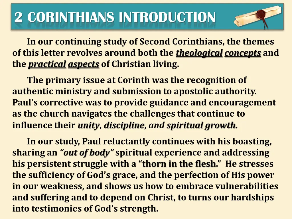 2 corinthians introduction