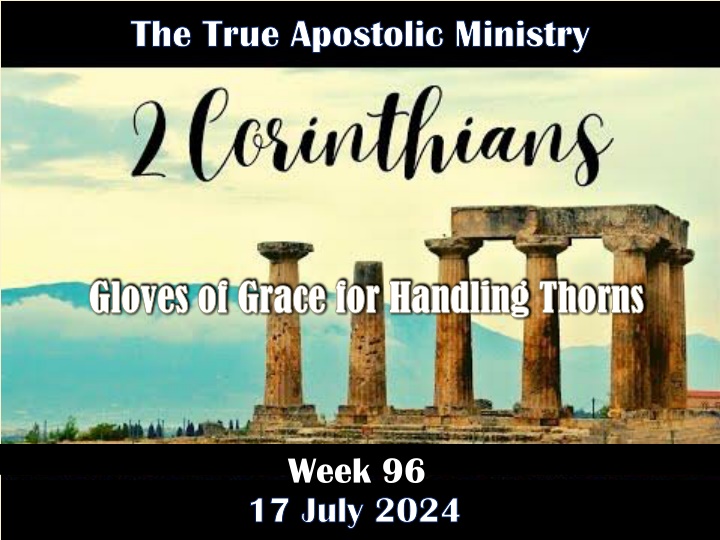 the true apostolic ministry the true apostolic