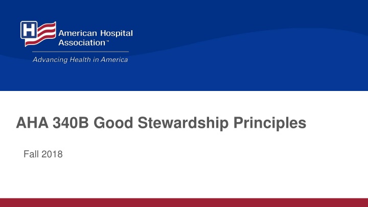 aha 340b good stewardship principles