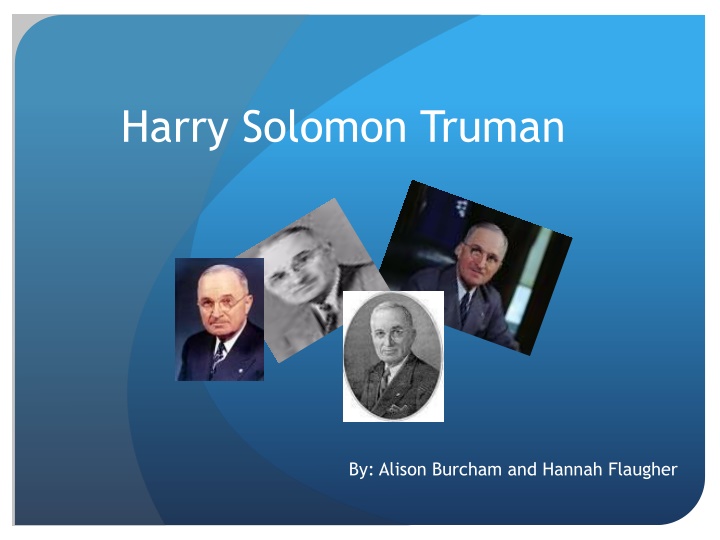 harry solomon truman