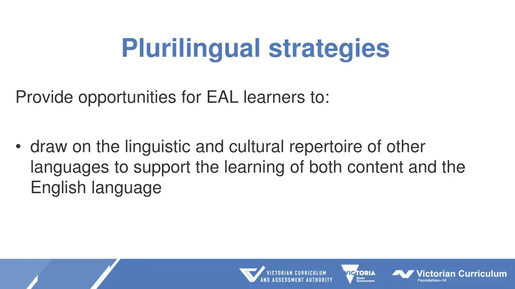 plurilingual strategies